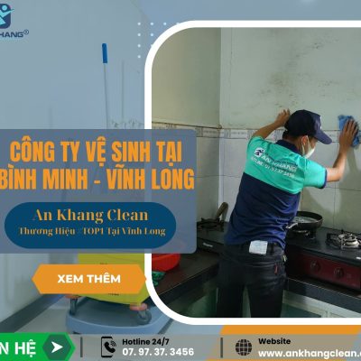 Dịch vụ Vệ Sinh Công Nghiệp Chuyên Nghiệp tại Thị xã Bình Minh, Vĩnh Long