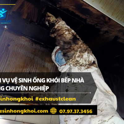 Vệ sinh ống khói bếp chuyên nghiệp