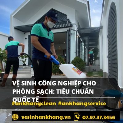 Vệ sinh công nghiệp cho phòng sạch: Tiêu chuẩn quốc tế