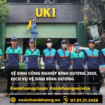 Dịch vụ vệ sinh công nghiệp Bình Dương 2025 – Giải pháp tối ưu